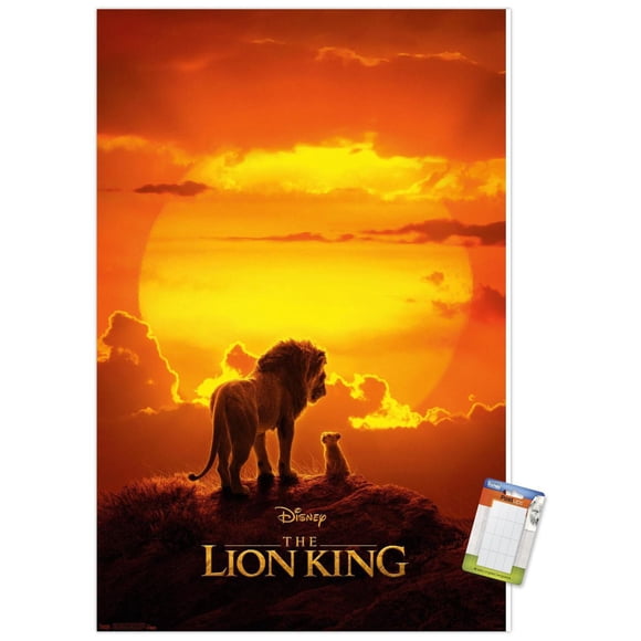 Disney The Lion King - Mufasa And Simba Wall Poster, 22.375" x 34"