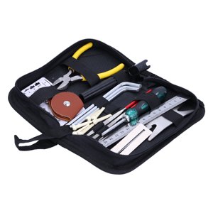 Outils de réparation de guitare,26Pcs Outil de réparation de guitare Outil de Réparation de guitare Kit d'outils de guitare