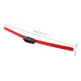 thumbnail image 2 of Raindrops Universal Automotive Wiper Blades Red Frameless Design Quiet Smooth Operation, 2 of 8