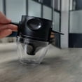 thumbnail image 4 of FHBVT Foldable Stainless Steel Coffee Filter Reusable Tea Brewing Cup Strainer Adjustable Handle Compatible for Any Mug Kitchen Coffee Accessories Home Office Holiday Gift for Coffee Lovers Xmas, 4 of 5