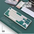 thumbnail image 3 of Clavier K87 Gaming Connexion 3 Modes Clavier Rétroéclairé RGB pour PC Portable Yacht Bleu K87rgb Axe Rouge, 3 of 5