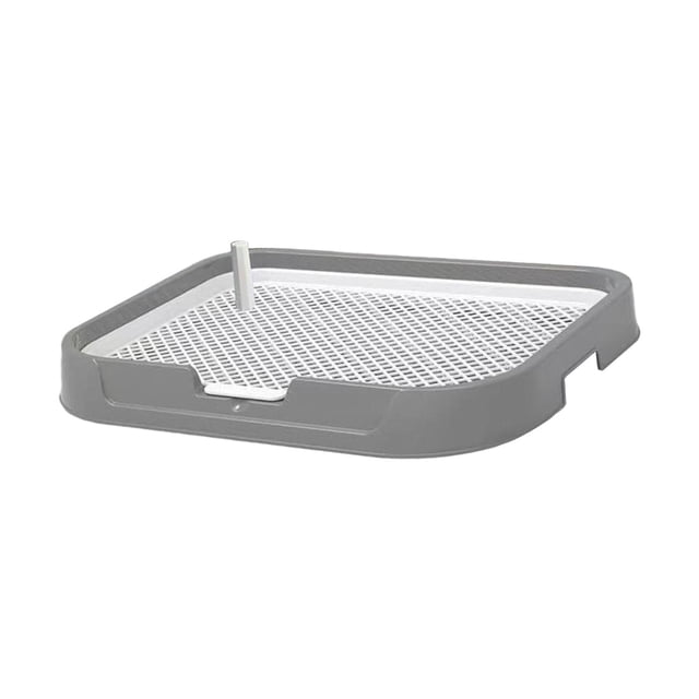 Esquirla Indoor Dogs Potty Train Pads Mesh Training Toilet Potty Tray Dogs Potty Pad for Gray