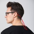 thumbnail image 3 of Transemion Eyeglass Strap Non- for Slip Stretchy Universal Rope Eyewear Sports Retainer Red 26.77 Inch 1Set, 3 of 6