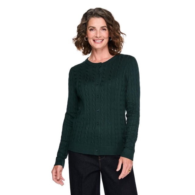 Iyla Women's Cable Knit Cardigan