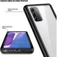 thumbnail image 3 of FYBTO Étui pour Samsung Galaxy S20 FE 5G avec [Protecteur d'Écran Intégré], Étui de Protection Intégrale Antichoc Robuste avec Pare-Chocs, Résistant aux Impacts, Étui de Téléphone Durable (Design Marbre Saphir), 3 of 5