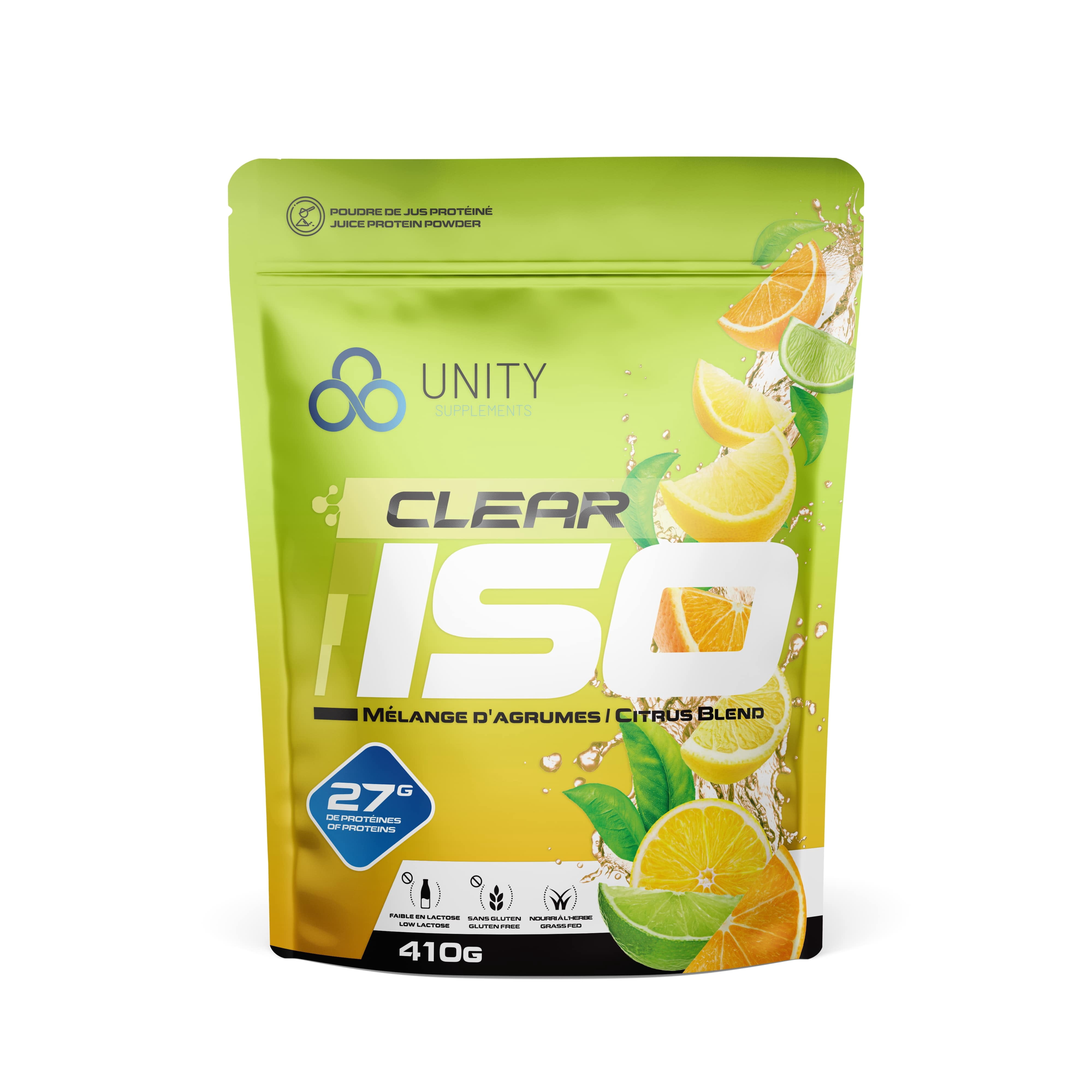 Unity Supplements - Juice Protein 410g - Citrus Blend Dietary Supplements