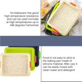thumbnail image 3 of Ruiboury Silicone Bakeware with Handles Rectangular Baking Pan Non-stick Baking Sheet Baking Tools for Home Restaurant Dessert Shop No.1, 3 of 6