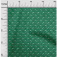 thumbnail image 2 of oneOone Viscose Jersey Green Fabric Animal Craft Projects Decor Fabric Printed By The Yard 60 Inch Wide, 2 of 5