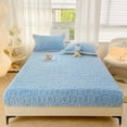 thumbnail image 1 of Quilted Fitted Sheet with Non-Slip Corners | Winter Warm & Breathable Mattress Cover for Bed Protection, 1 of 6