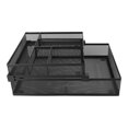thumbnail image 2 of Paper Tray Organizer, Mesh Double Layer  Paper Storage Tray Metal  for Classroom for Office, 2 of 7