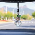 thumbnail image 1 of Yhmxh Car Accessories Motorcycle Accessories Perfume Pendant Car Aromatherapy Empty Bottle Rearview Mirror Pendant Interior Decoration Crystal Perfume Bottle Crystal Bottle, 1 of 6