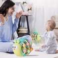 thumbnail image 1 of Leutsin Rattle Ball,Teething Rattle Toy,Sensory Grasping Teether,Animals Balls Toys Chewable Grasp Shaker Balls for Teething Rattle with ABS Soft Silicone Base Developmental Toys to Improve Hearing, 1 of 8