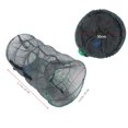 thumbnail image 2 of 1PC Foldable Bait Cast Mesh Trap Net Portable Fishing Landing Net Shrimp Cage for Fish Lobster Prawn Crayfish Crab (Ultra Dense Mesh, Big Size), 2 of 7