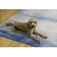 thumbnail image 4 of Tiana 5' x 7' Washable Area Rug, Ivory and Blue, 4 of 8