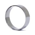thumbnail image 3 of Mens Flat High Polished 6mm Black Gold Wedding Band Ring, 3 of 3