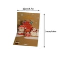 thumbnail image 3 of Nilvkv Christmas Tree Card 3 D Glitter Christmas Tree Greeting Card and Envelope 3 D Christmas Greeting Card Greeting Card Merry Christmas Card Winter Holiday, 3 of 6