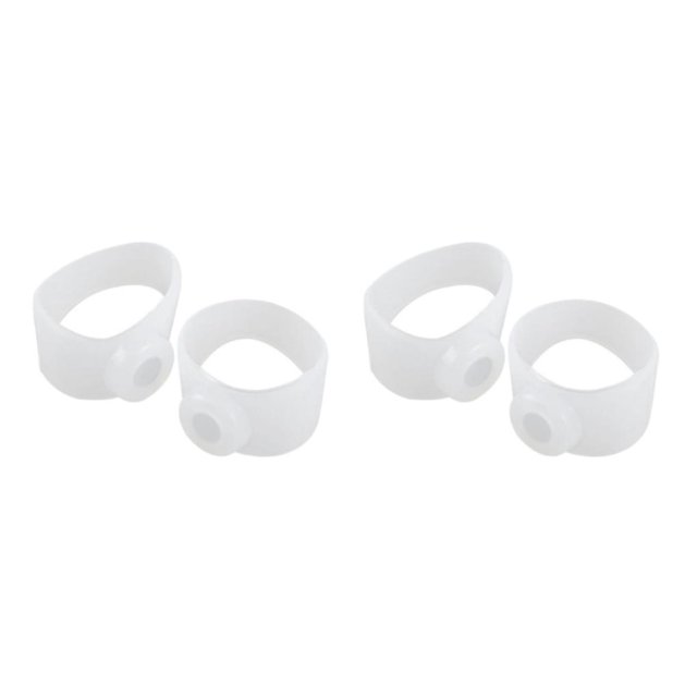 Thinsony Premium Silicone Magnetic Toe Rings Soft and Effective Fat Reduction High Elasticity Style A 2Set