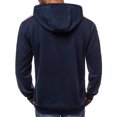 thumbnail image 4 of RXIRUCGD Chandails à Capuchon pour Hommes Automne et Hiver Mode Décontractée Sport Chandail Patchwork Chandail à Capuchon pour Hommes Veste Essentiels Chandail à Capuchon, 4 of 5