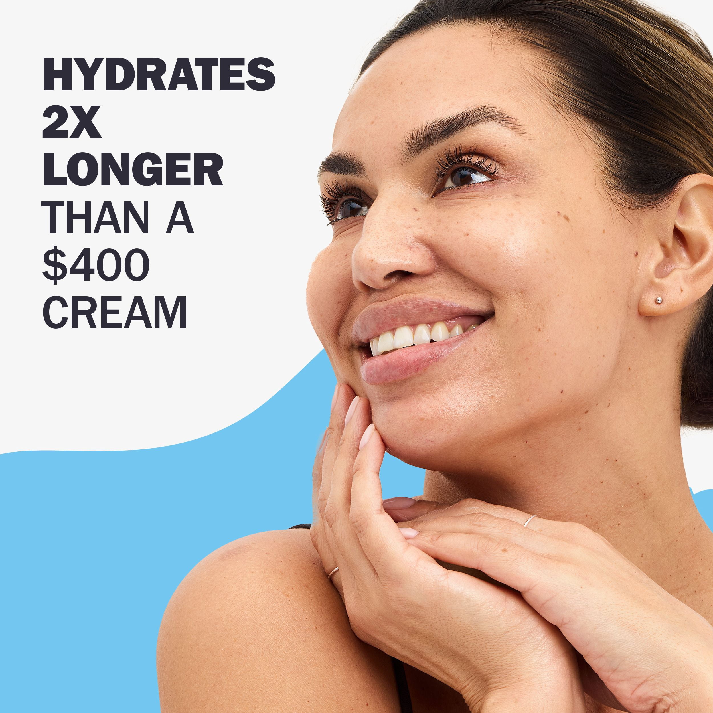 Olay Regenerist Hyaluronique + Peptide Hydratant pour le Visage, Sans Parfum, Format d'Essai