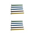 thumbnail image 3 of Decodeary 5piece Easy To Unique Bird Perch Stand For Parrot Budgies Nature Wood 2Set, 3 of 6