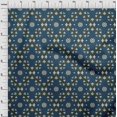 thumbnail image 3 of oneOone Silk Tabby Fabric Swirl Ikat Print Fabric BTY 42 Inch Wide, 3 of 4