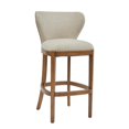 thumbnail image 1 of Tabouret de Bar en Bois Déconstruit d'Inspiration Agricole, 1 of 3
