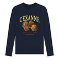 thumbnail image 1 of Apoh  Adult Christmas Shopping Edvard Munch Long-Sleeved T-Shirt, 1 of 2