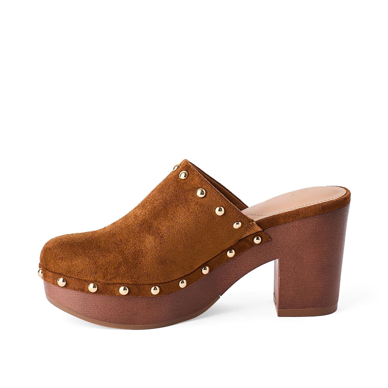 Mules cloutées Time and Tru pour femmes