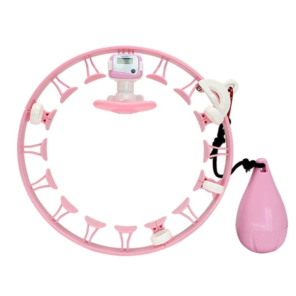 Smart Hoop Non Dropping Hoop with Auto Counting Detachable Weight Adjustable Hoops for Home Workout