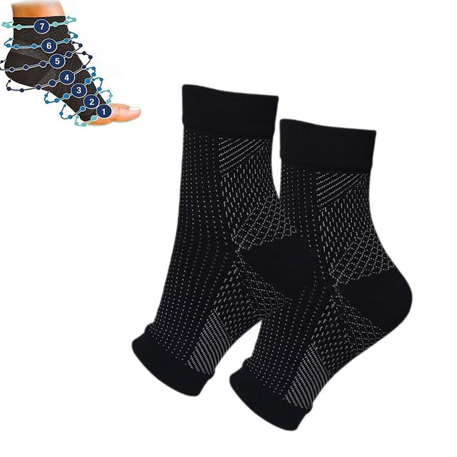 Reduce Price! WSBDENLK Orthopaedic Compression Socks Foot Compression Ankle Support Plantar Fasciitis Socks Grip Socks Football Fitness Socks 1 Pairs