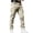 Khaki, variant on Mens Dark Grey Sweatpants Men Athletic Pants Men's Tactical Cargo Pants Water Resistant Lightweight Hiking Pants Outdoor Work Pants with Multi Pockets(No Belt)