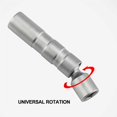 thumbnail image 3 of Swivel Magnetic Spark Plug Socket 3/8-Inch Drive 12-Point socket 14mm swivel spark Thin Wall Magnetic Spark Plug Socket Removal Tool, 3 of 9