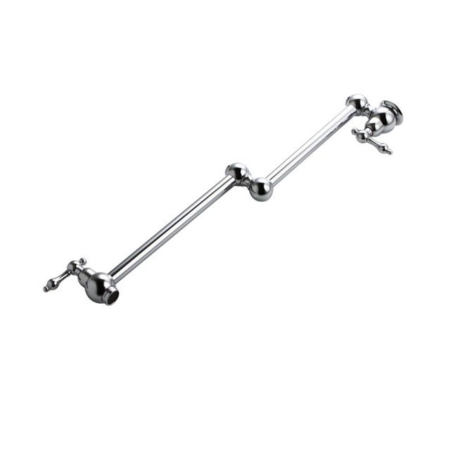 Pot Filler Double Joint Spout Folding Stretchable Swing Arm Wall Brass Kitchen Faucet Single Hole Two Handle Kitchen Sink Tap ,High Water Flow Rate