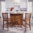 thumbnail image 4 of Homestyles Ensemble d'Lots de Cuisine en Bois Marron, 4 of 5