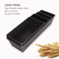 thumbnail image 3 of Zootealy Loaf Pan Set 4 PCs Rectangular Non-Stick Cake Pan Baking Bread Pan Toast Pan Bakeware Set Carbon Steel Bread Toast Mold DIY for Baker and Baking Enthusiast, 3 of 8