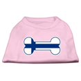 thumbnail image 1 of Bone Shaped Finland Flag Screen Print Shirts Light Pink Xxxl(20), 1 of 1