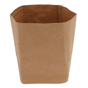 Kraft Paper Food Storage Bags, Foldable Kraft Paper Bag  For Fruits For Household Sundries S,M,L,XL