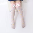 thumbnail image 1 of LSLJS Children's Socks Cotton Polka Dot Cute Stitching Over The Knee High Socks Fashion All-Match, Baby Socks, 1 of 5