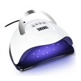 thumbnail image 1 of Lampe à Ongles 132W/54W/36W Lampe Gel Haute Puissance Lampe UV Séchage Rapide des Ongles avec Grande Pièce et Minuterie Capteur Intelligent Outils pour Ongles, Facile à Utiliser, 1 of 6