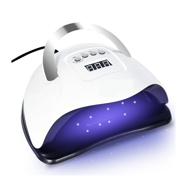 Lampe à Ongles 132W/54W/36W Lampe Gel Haute Puissance Lampe UV Séchage Rapide des Ongles avec Grande Pièce et Minuterie Capteur Intelligent Outils pour Ongles, Facile à Utiliser