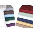 thumbnail image 2 of 400 Thread Count Egyptian Cotton Twin XL Sheet Set Stripe  White, 2 of 2