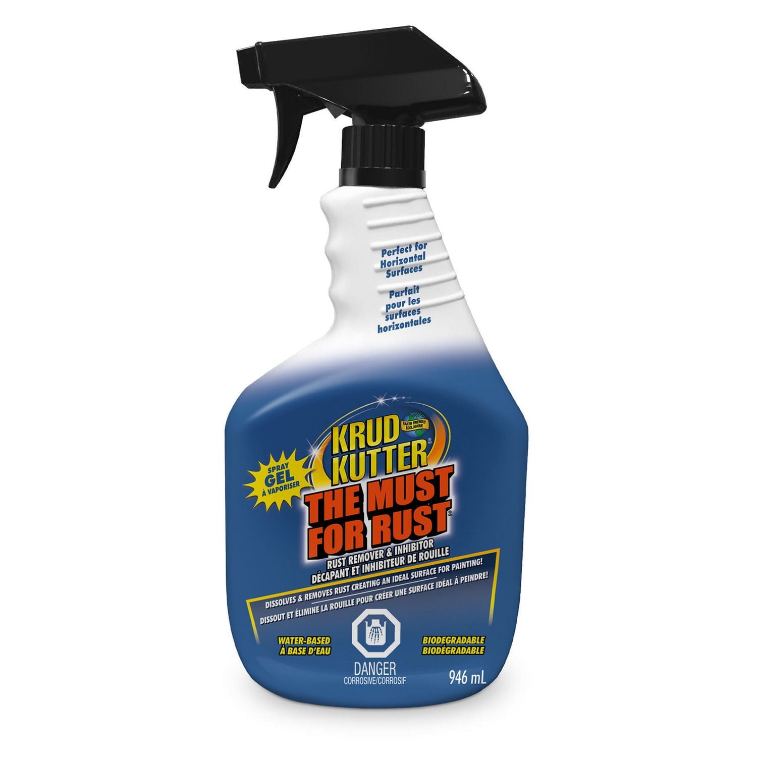Krud Kutter The Must For Rust Water-Based Rust Remover and Inhibitor, 946 mL