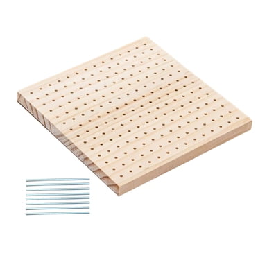 Crochet Blocking Board Wooden Board Blocking Mats for Granny Squares Mother 20cmx20cm