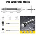 thumbnail image 4 of VEVOR Sewer Camera 164FT Cable Pipeline Inspection Camera 4.3 Inch TFT LCD Monitor Pipe Camera Screen Waterproof IP68 Duct Inspection Camera with 6PCS LEDs 8500MAH Lithium Battery, DVR Function, 50M, 4 of 9