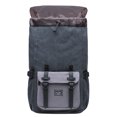 thumbnail image 4 of KAUKKO Laptop Outdoor Backpack, Traveling Rucksack Fits 15.6 Inch Laptop (E5-1Canvas Blackgrey), 4 of 5
