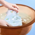 thumbnail image 1 of Plastic Wash Basin for Laundry & Multipurpose Use - Household Thickened Portable Foot Washing Tub, Durable & Odorless Material, Coffee, JKODE, 1 of 9