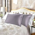 thumbnail image 2 of Unique Bargains 100% Long-Staple Combed Cotton Embroidered Pillow Cases Pillowcase, 2 of 8