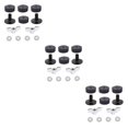 thumbnail image 4 of Ruiboury 12 Pcs/ensemble Kit de Tambour Cymbale Détachable Antidérapant Instrument de Percussion comme sur l'Image 3Ensemble, 4 of 6
