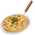thumbnail image 5 of yingyy Multifonctionnel Rond en Bois Poignée Gâteau Pizza en Acier Inoxydable Pizza Maison Cuisine Outil de Cuisson, 5 of 5
