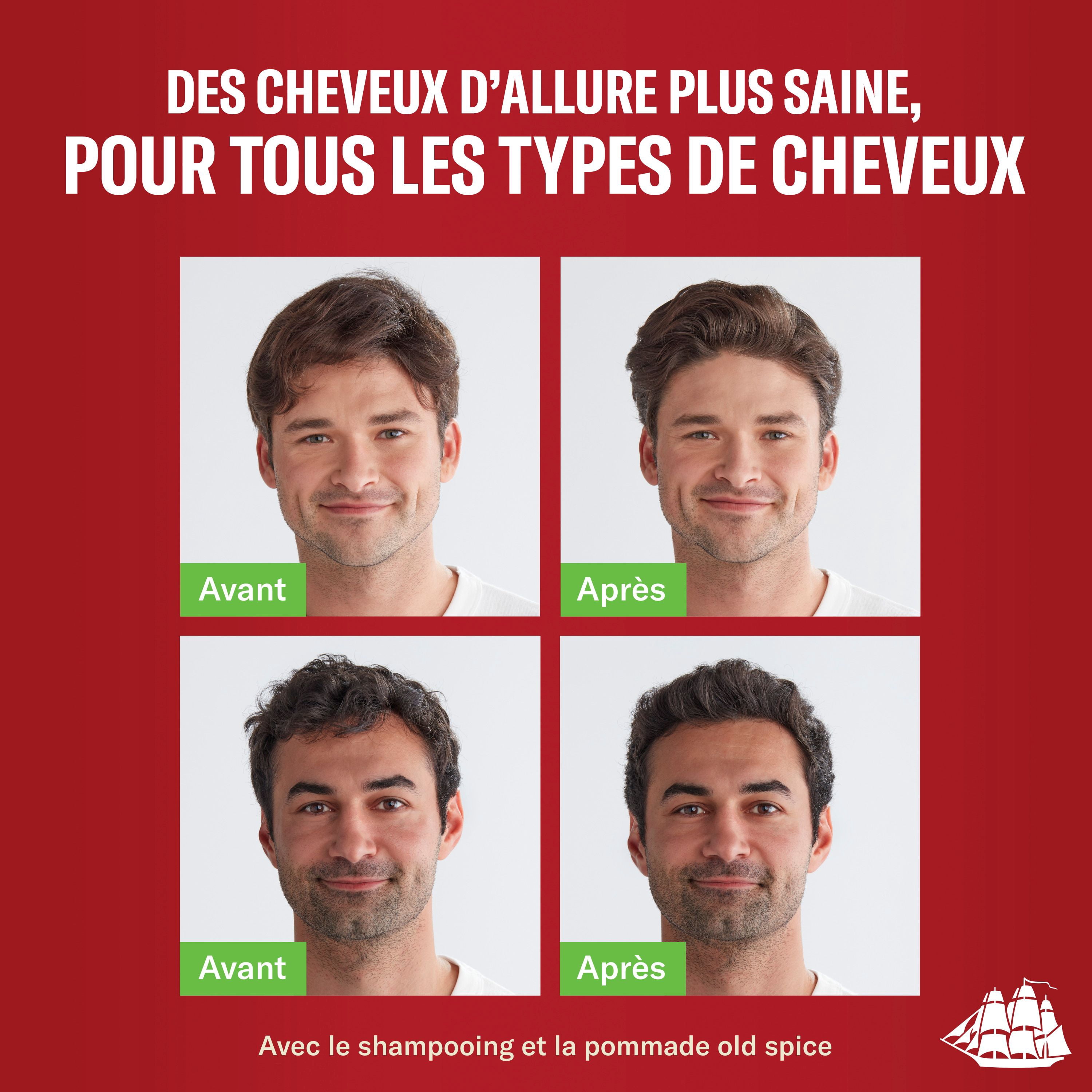 Old Spice Fiji Shampooing pour Hommes